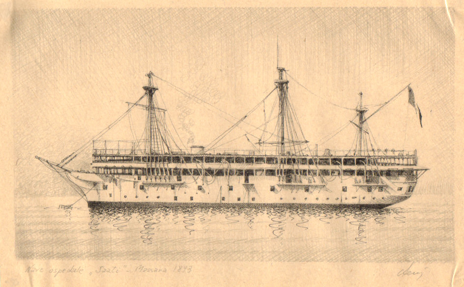 1893 - Nave ospedale 'Saati'